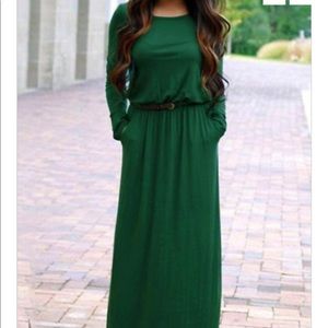 Green Maxi Dress